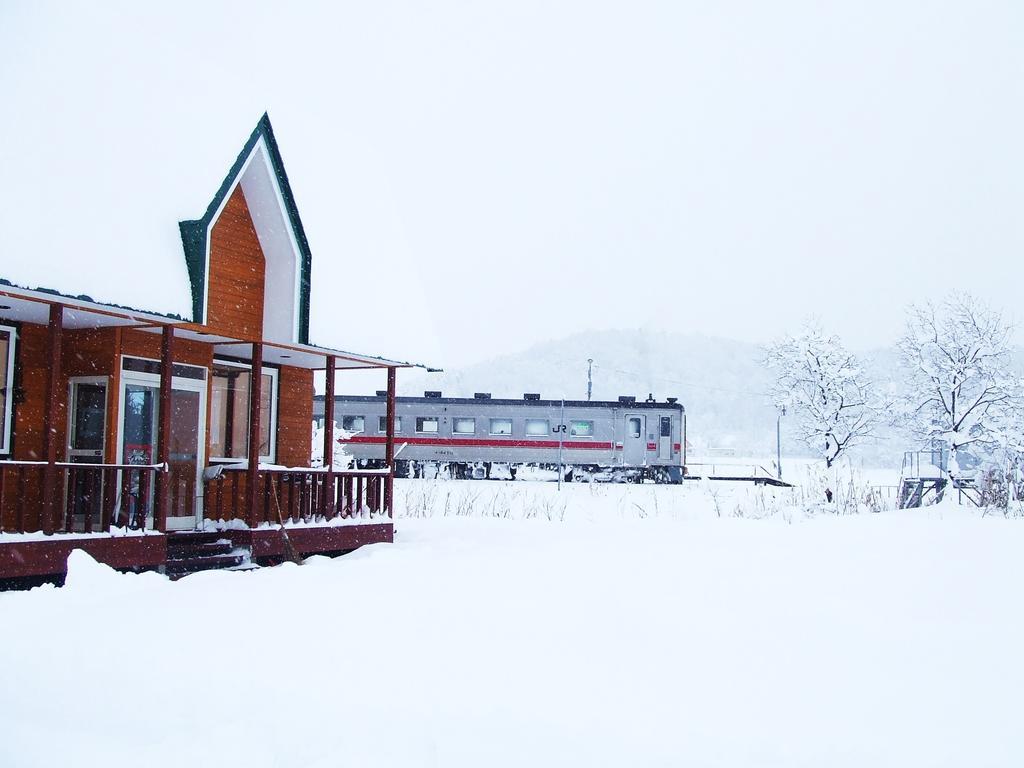 Guest House Nisshin Nayoro Exteriör bild